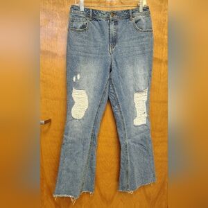 Versona Modern Distressed Blue Jeans
